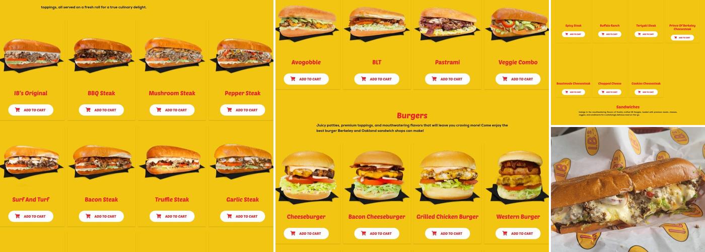 IB's Menu