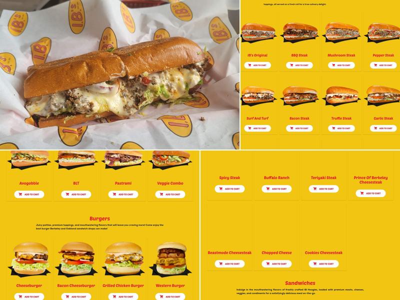 IB's Menu