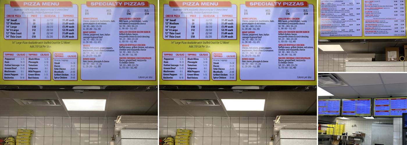 Hungry Howie's Pizza & Subs Menu