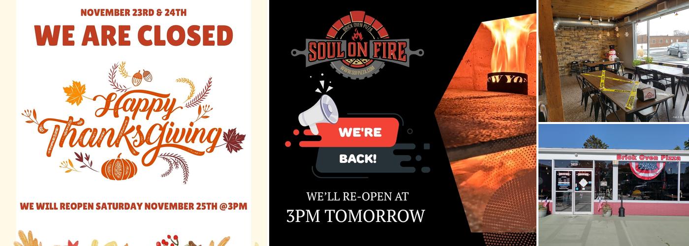 Soul On Fire - Brick Oven Pizza