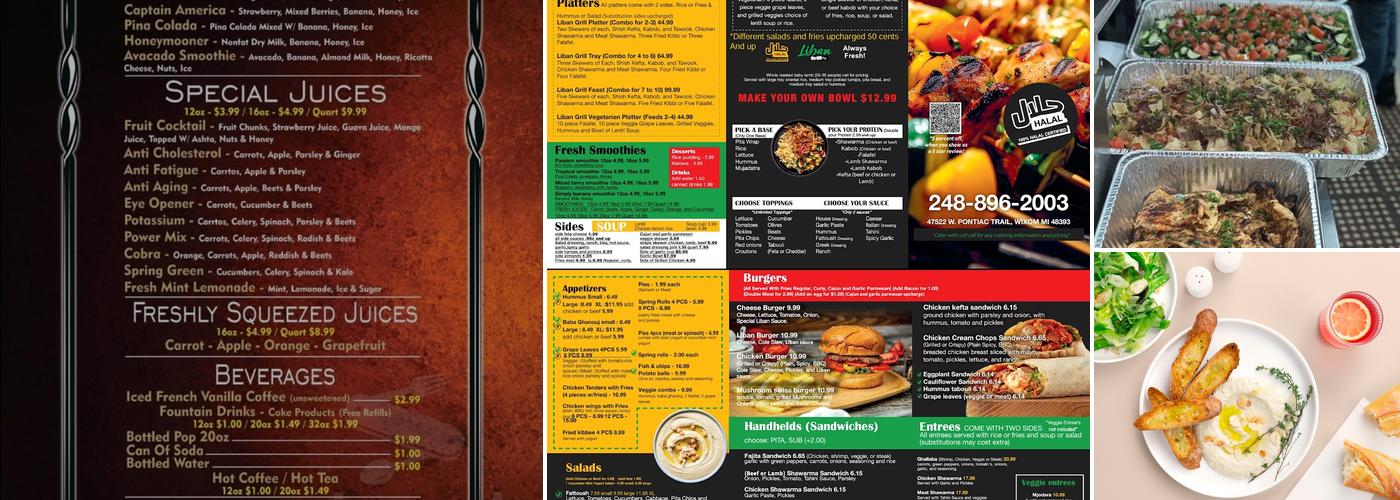 King Shawarma Restaurant Menu