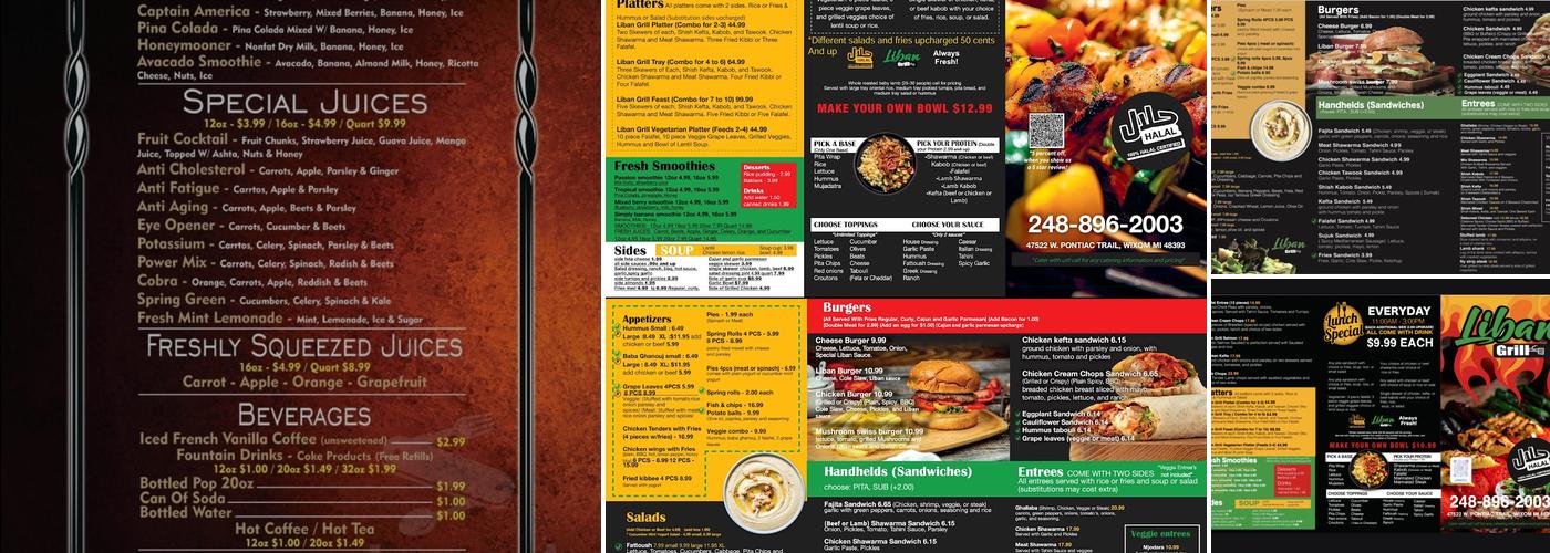 King Shawarma Restaurant Menu