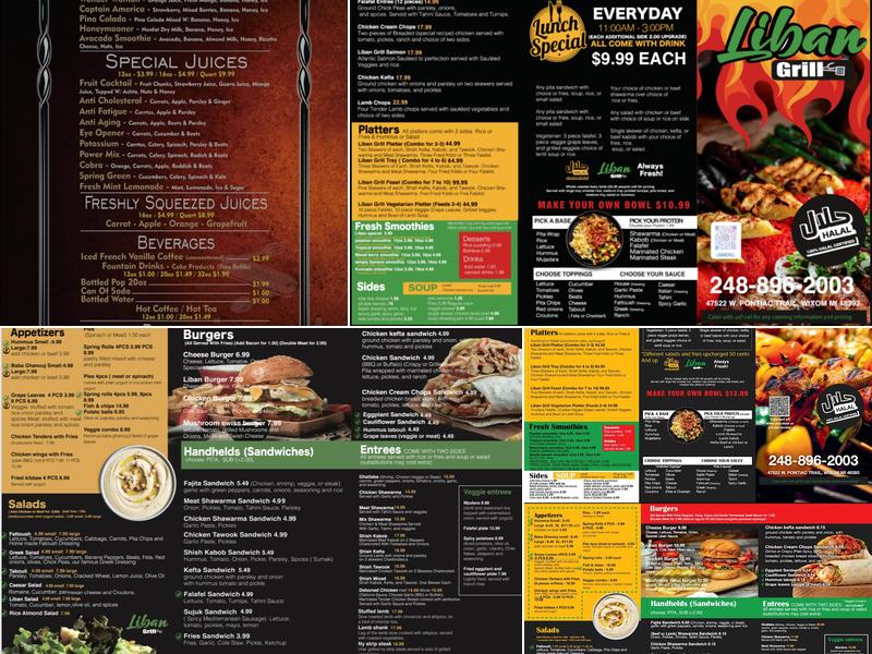 King Shawarma Restaurant Menu