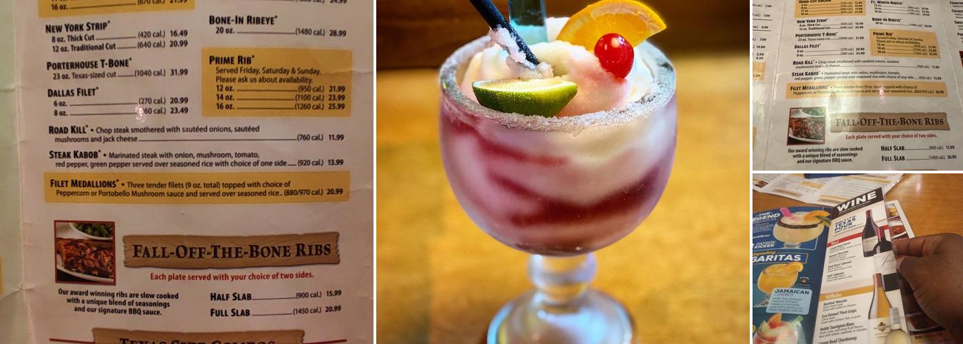 Texas Roadhouse Menu