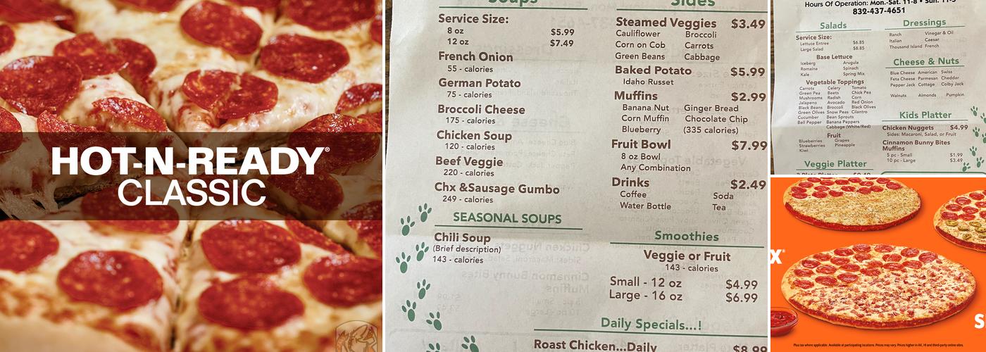 Little Caesars Pizza Menu