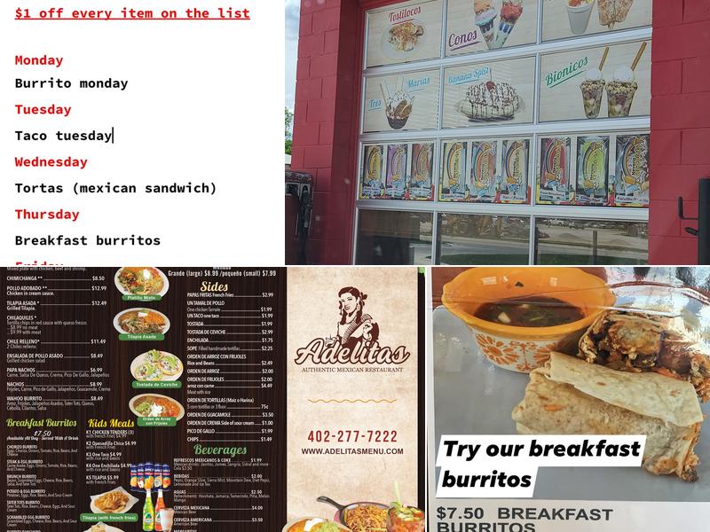 Adelitas Menu