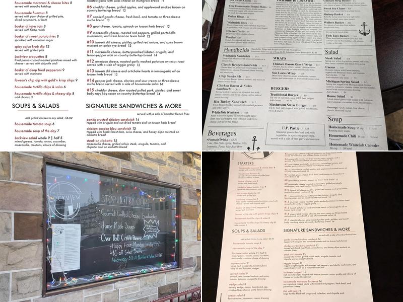 Lockview Restaurant Menu