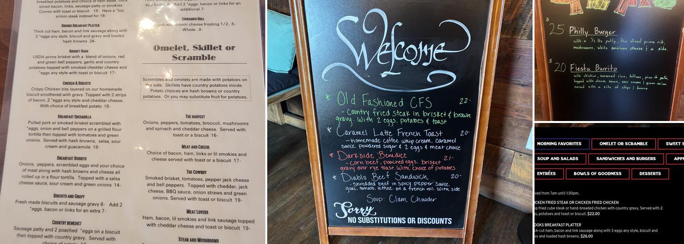 Route 99 Menu