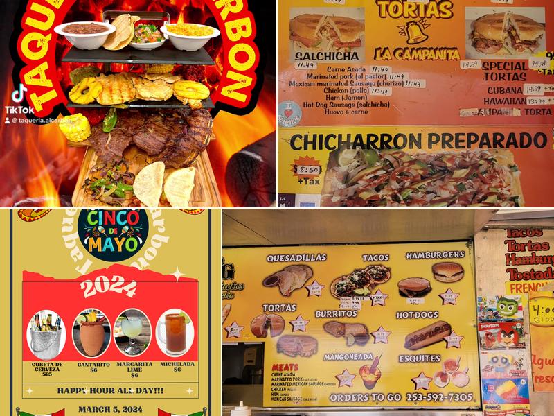 Taqueria Al Carbon Menu