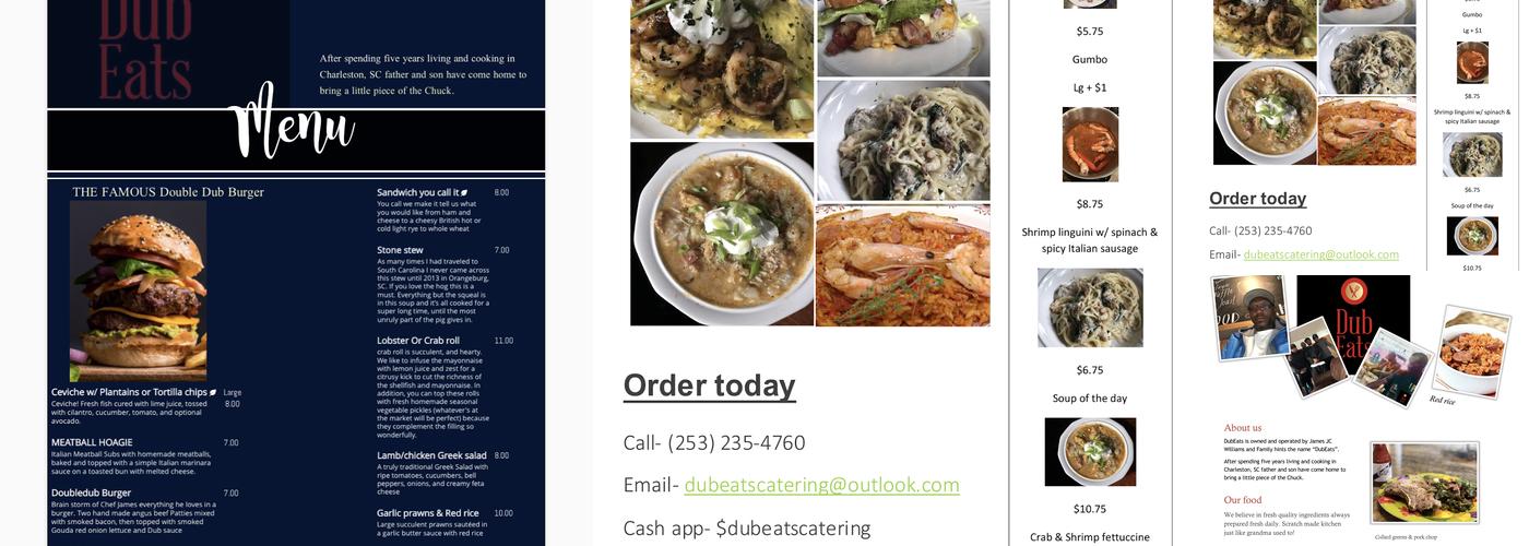 DubEats Menu