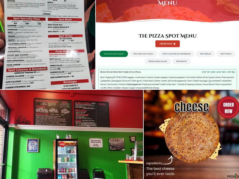 Pizza Spot Menu