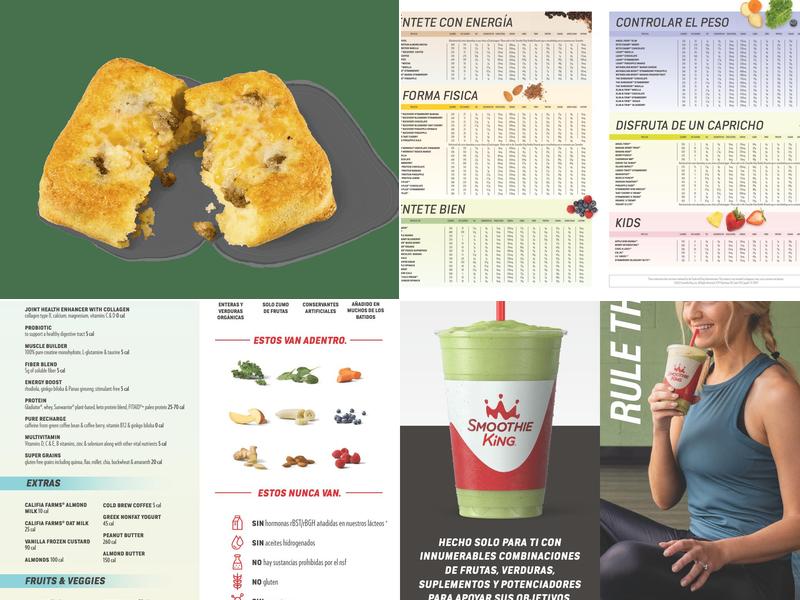Smoothie King Menu