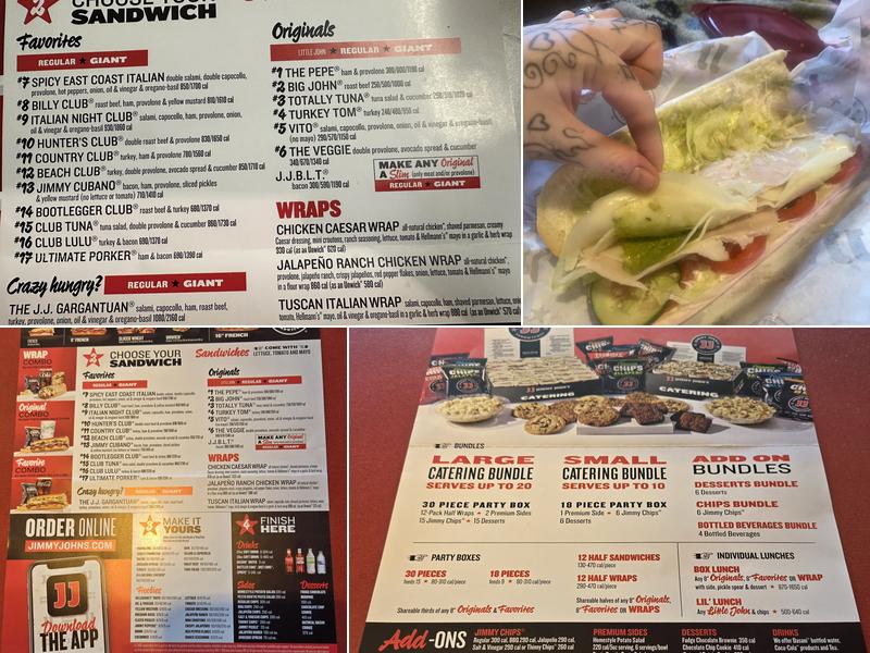 Jimmy John's Menu