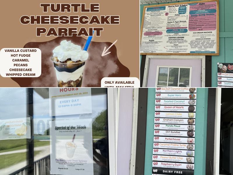 Sprinkles Creamery Menu