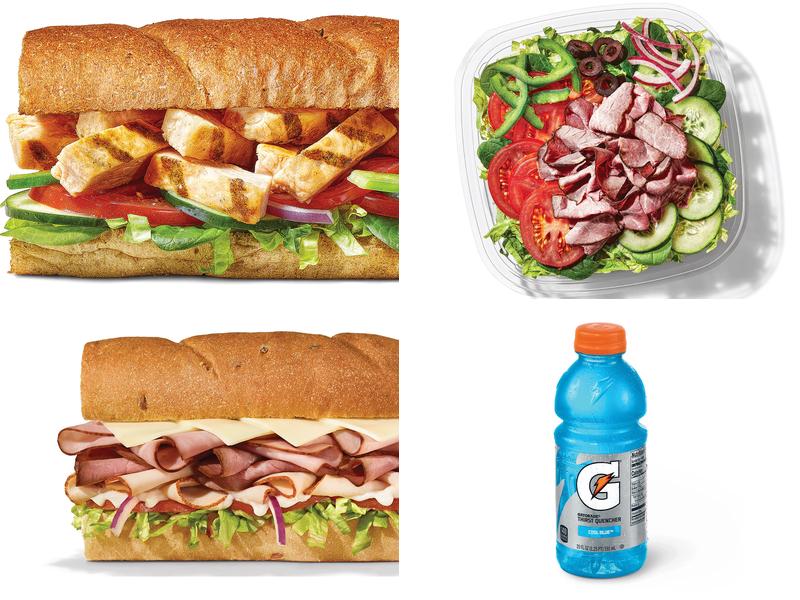 Subway Menu