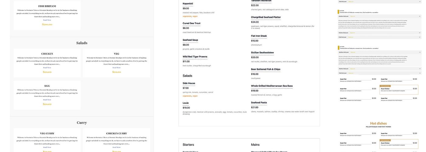 The Brothers Eatery Menu