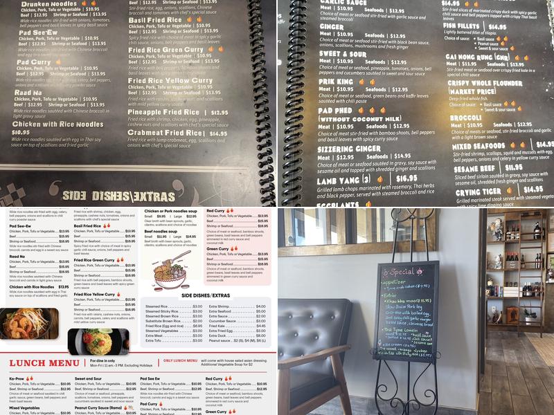 Thai Tyme ( Manassas ) Menu