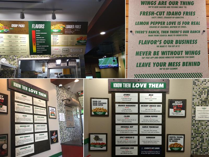 Wingstop Menu