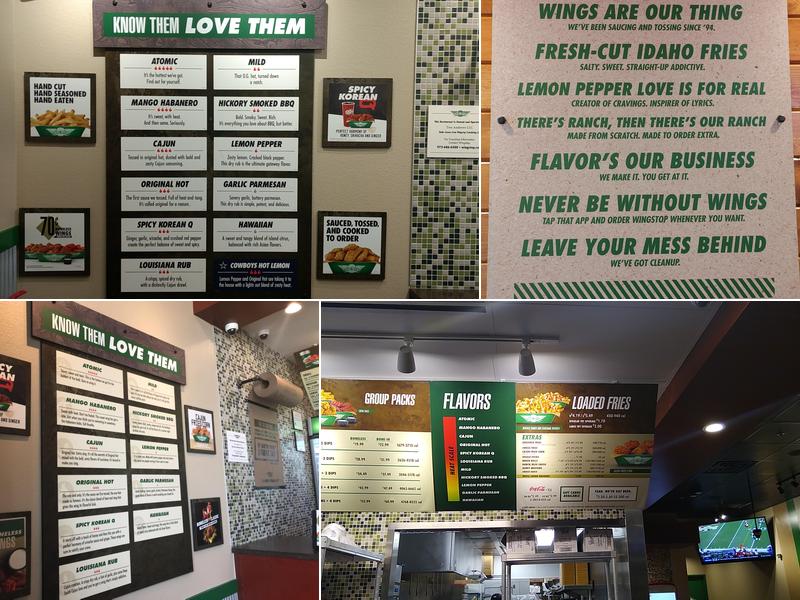 Wingstop Menu