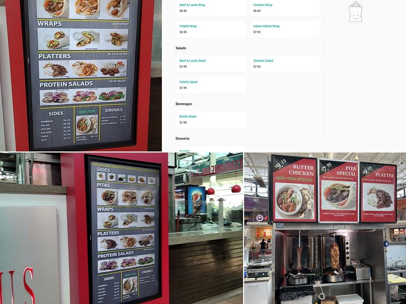 Bosphorus Mediterranean Grill Menu