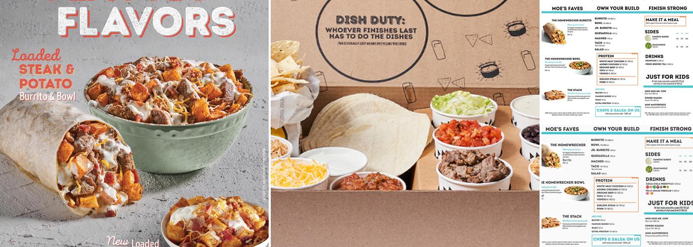 Moe's Southwest Grill Menu