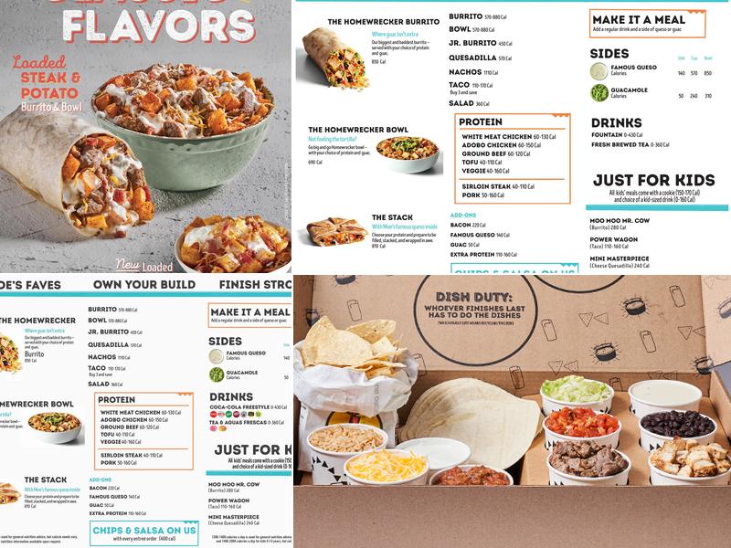 Moe's Southwest Grill Menu