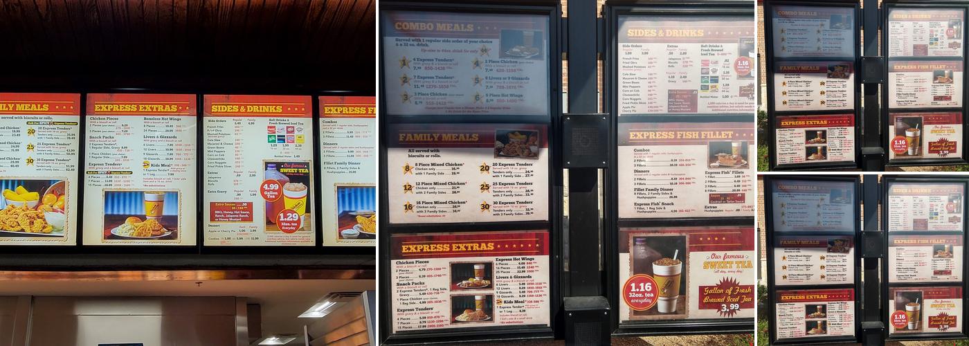 Chicken Express Menu