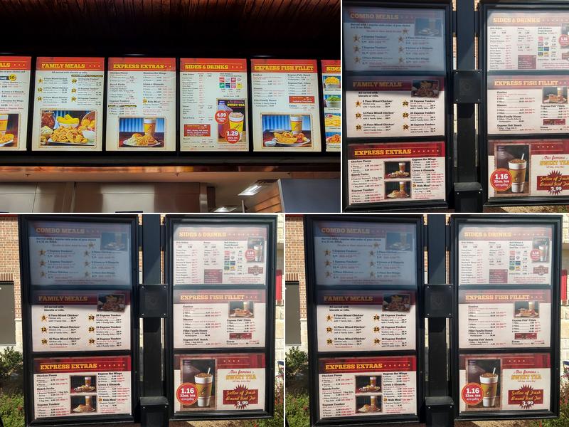 Chicken Express Menu
