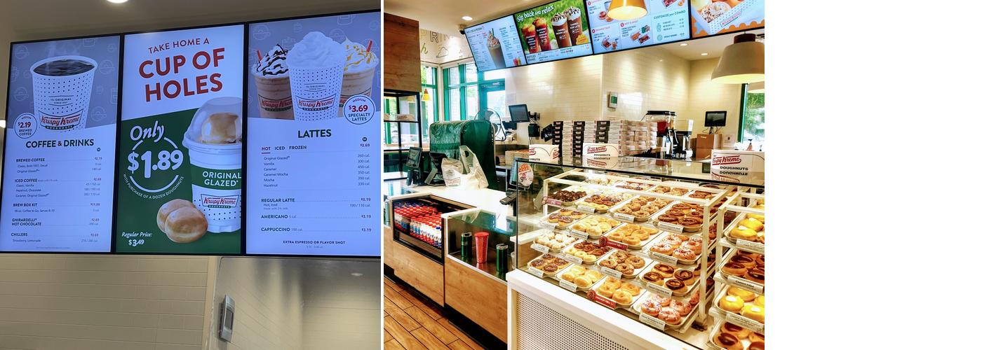 Krispy Kreme Menu