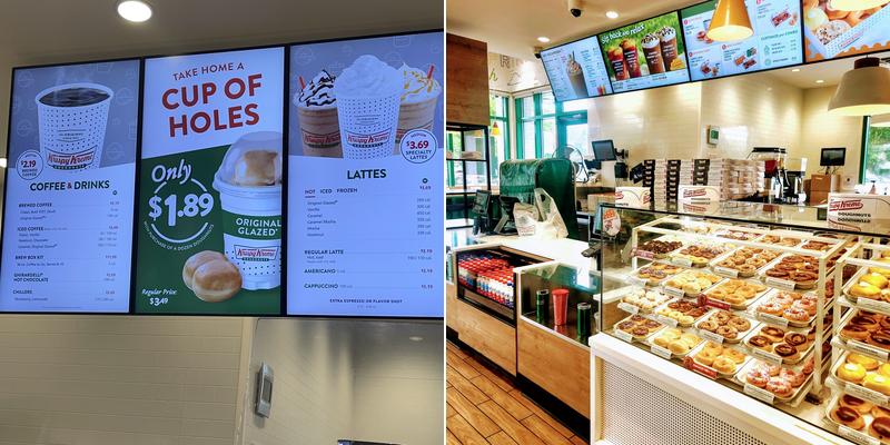 Krispy Kreme Menu