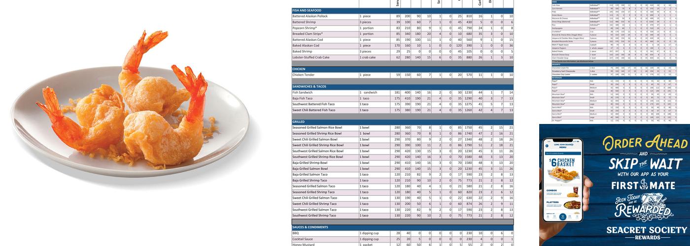 Long John Silver's | KFC Menu