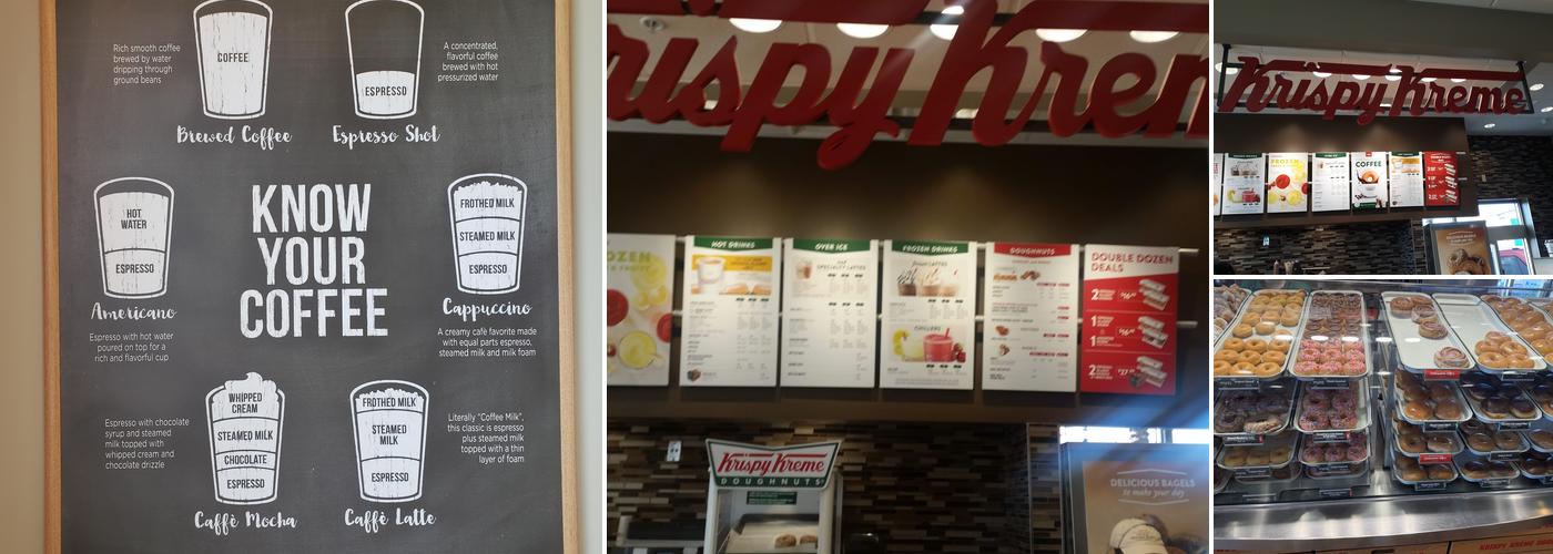 Krispy Kreme Menu