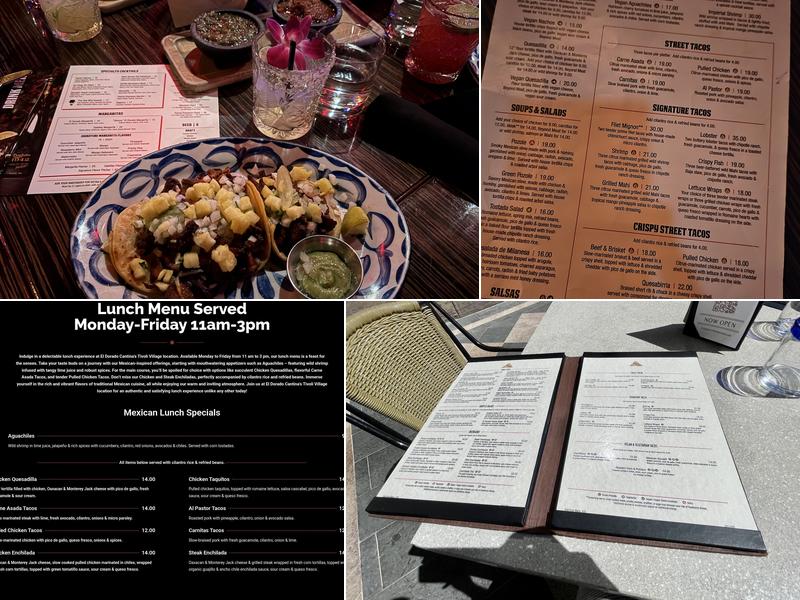 El Dorado Cantina - Tivoli Village Menu
