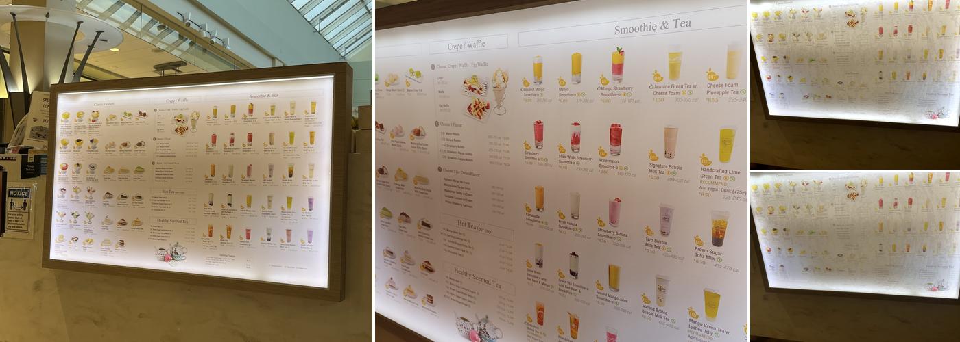 Mango Mango Dessert Menu