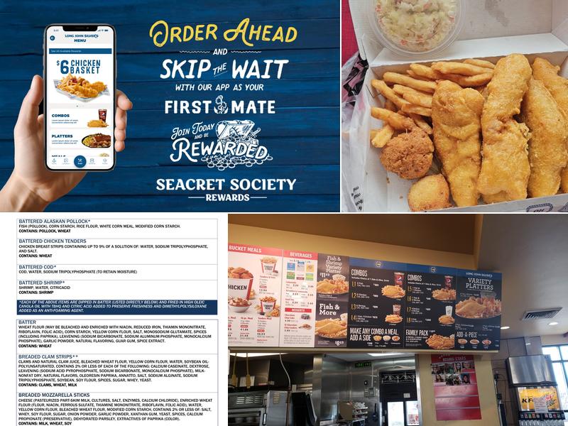Long John Silver's | KFC Menu