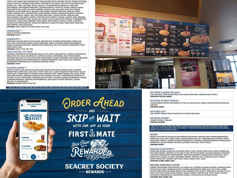 Long John Silver's | KFC Menu