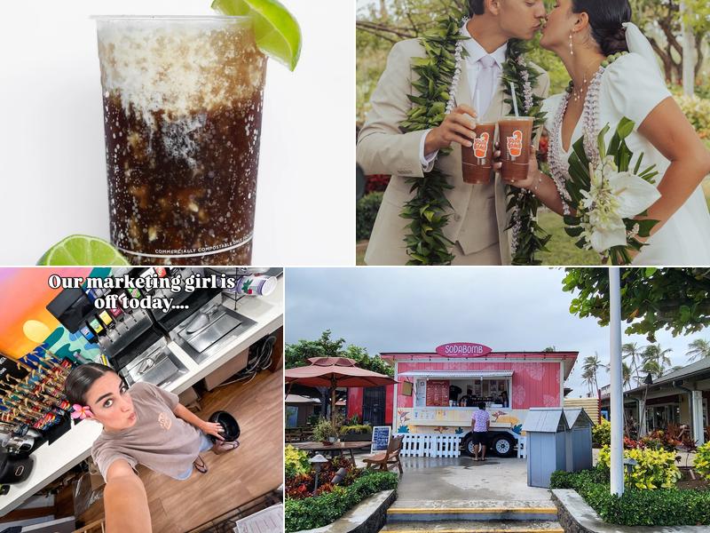 SODABOMB PCC Marketplace, 55-370 Kamehameha Hwy, Laie