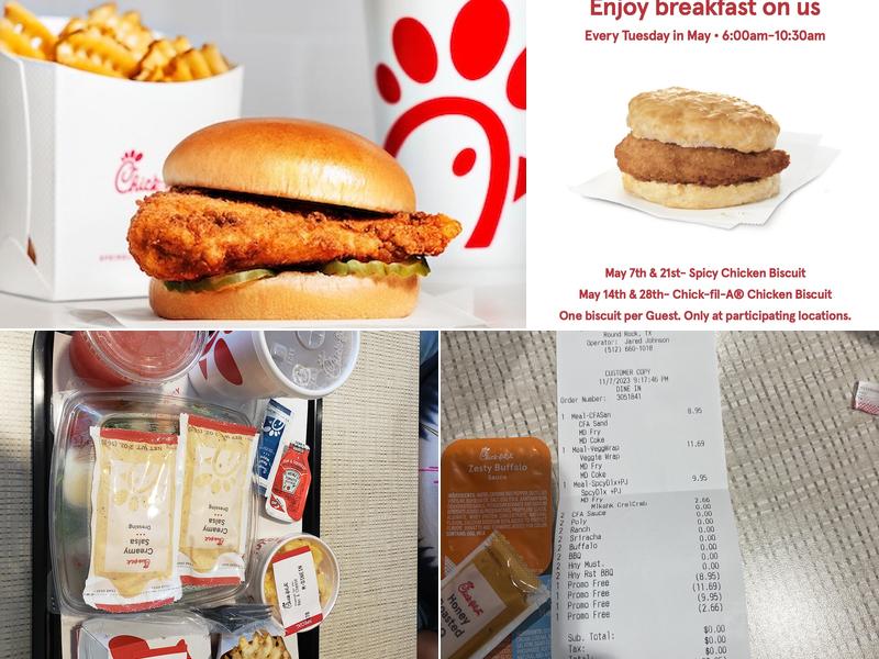 Chick-fil-A Menu