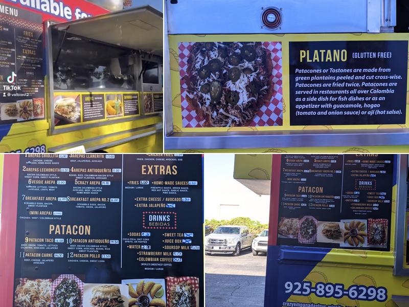 Crazy Empanadas Menu