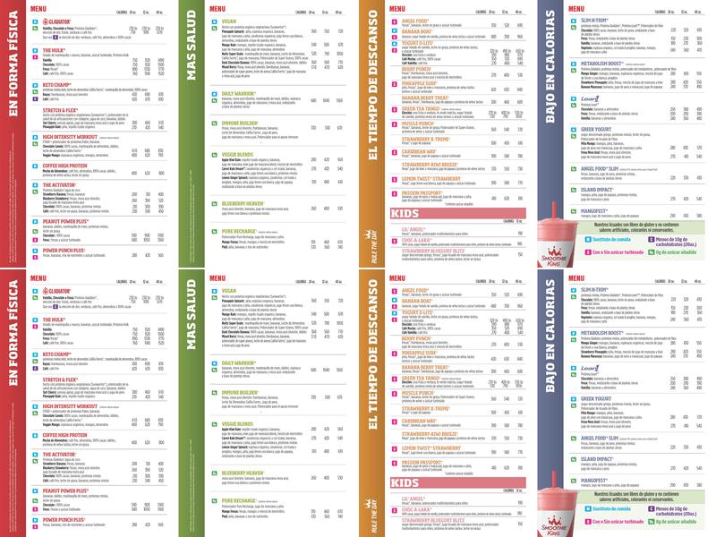 Smoothie King - Blending Soon Menu