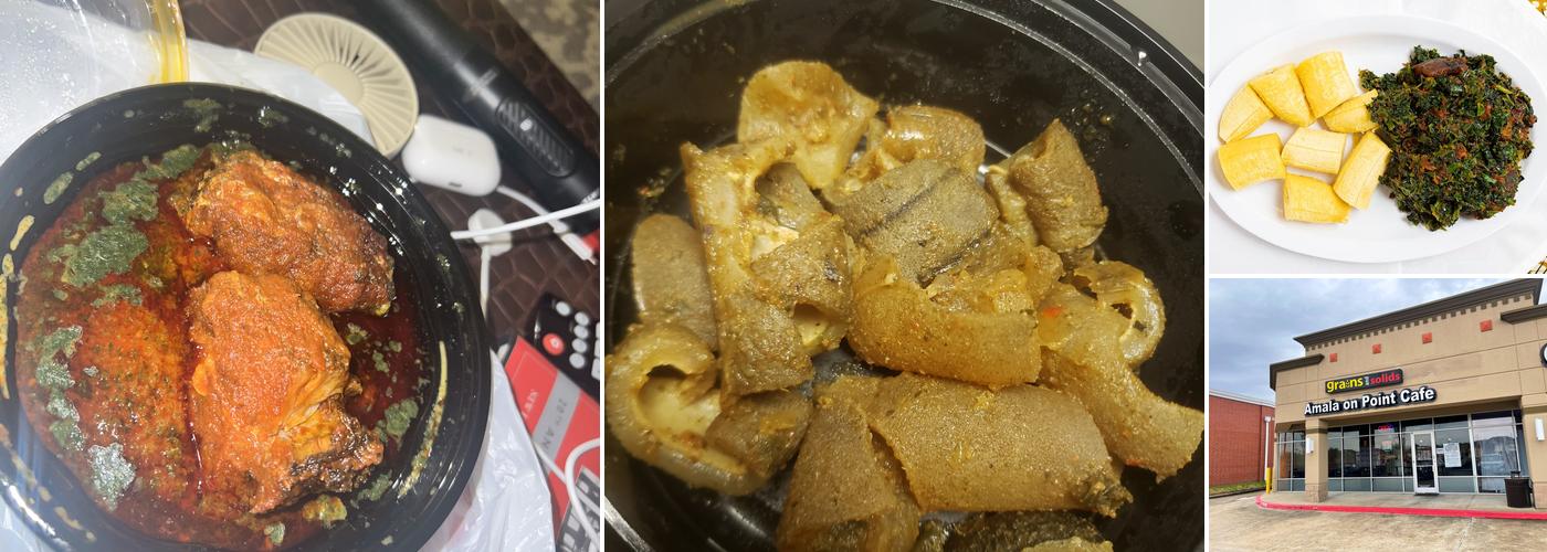 Amala on Point-Grains and Solid Cafe