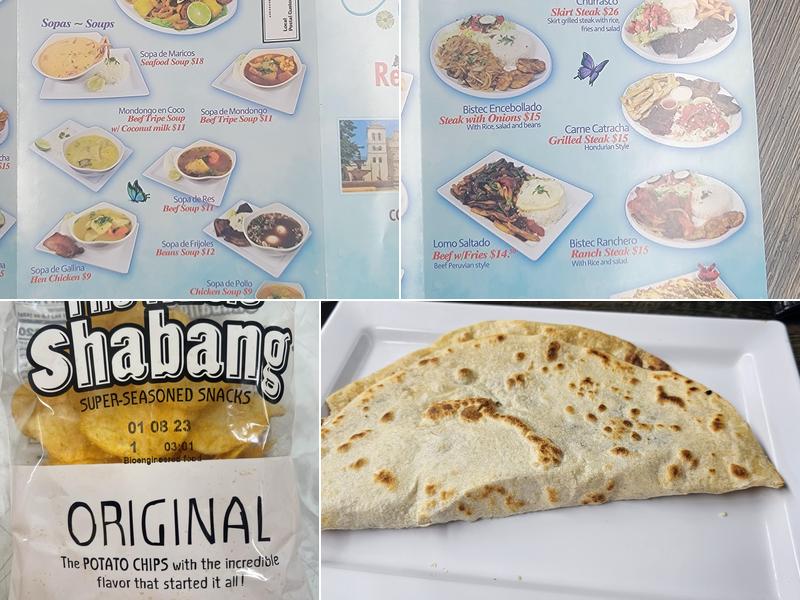 Alfa y Omega Restaurant Menu