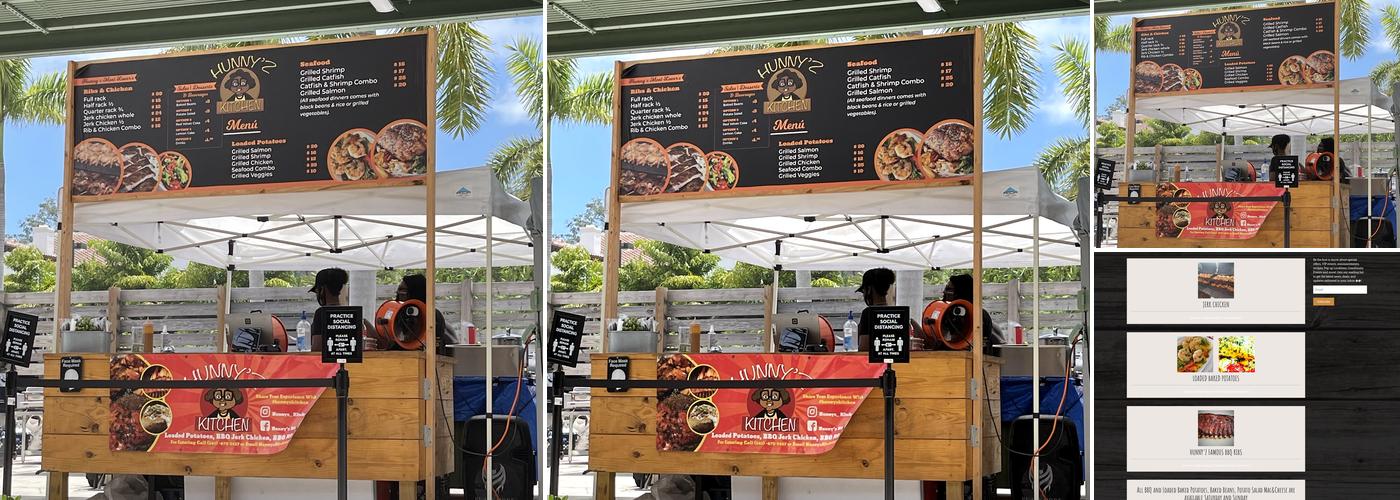 Hunny’z Kitchen Menu