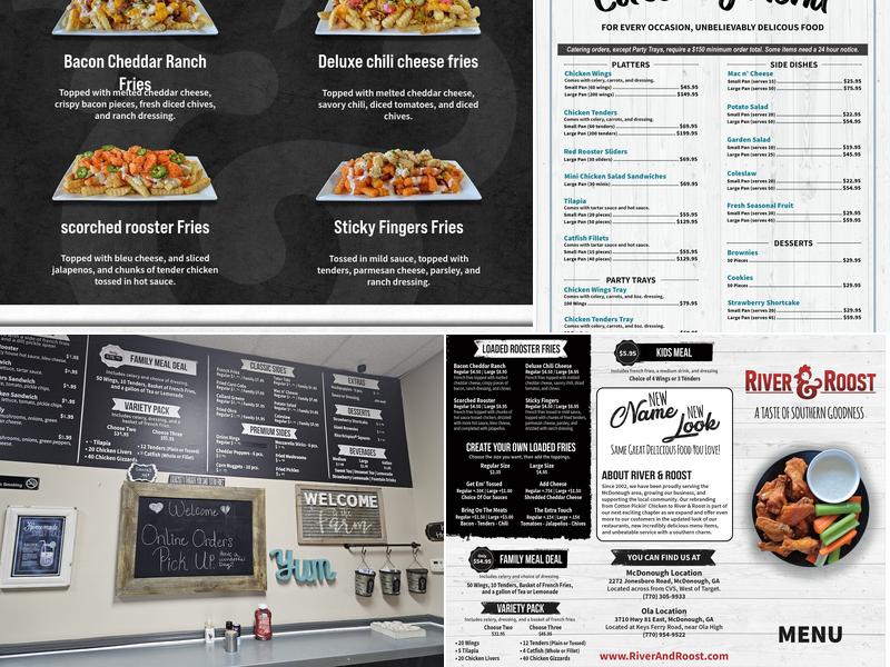 River & Roost Menu