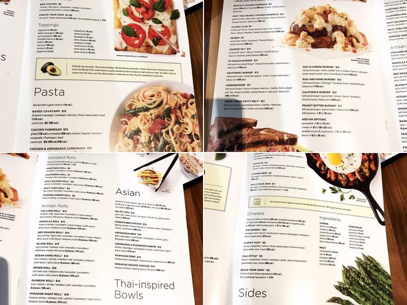 Hy-Vee Market Grille Menu