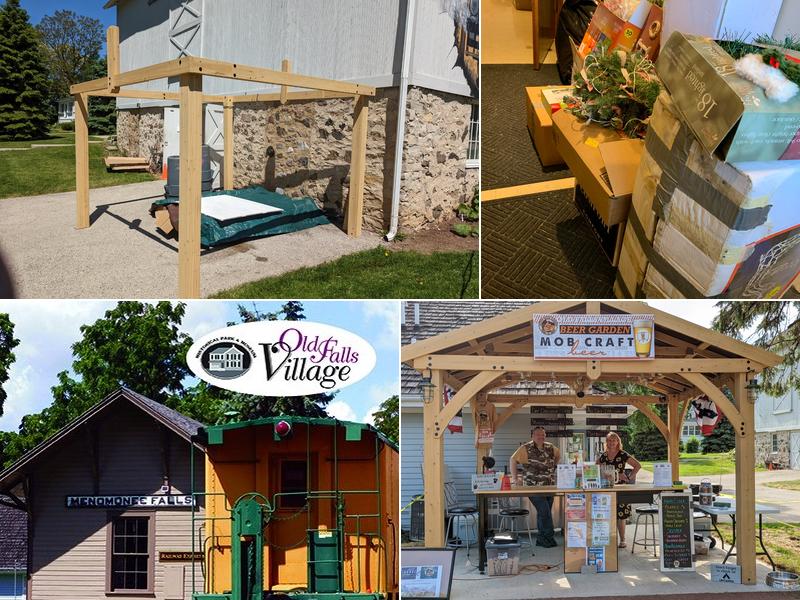 Depot Beer Garden at Old Falls Village