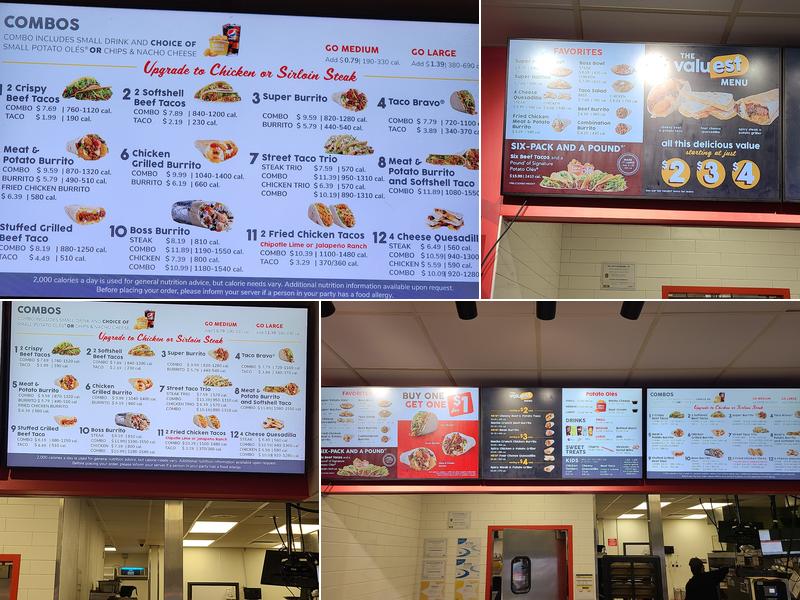 Taco John's Menu