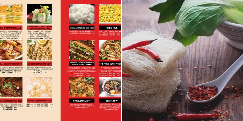 Pho Cong Ly Noodle and Grill Menu