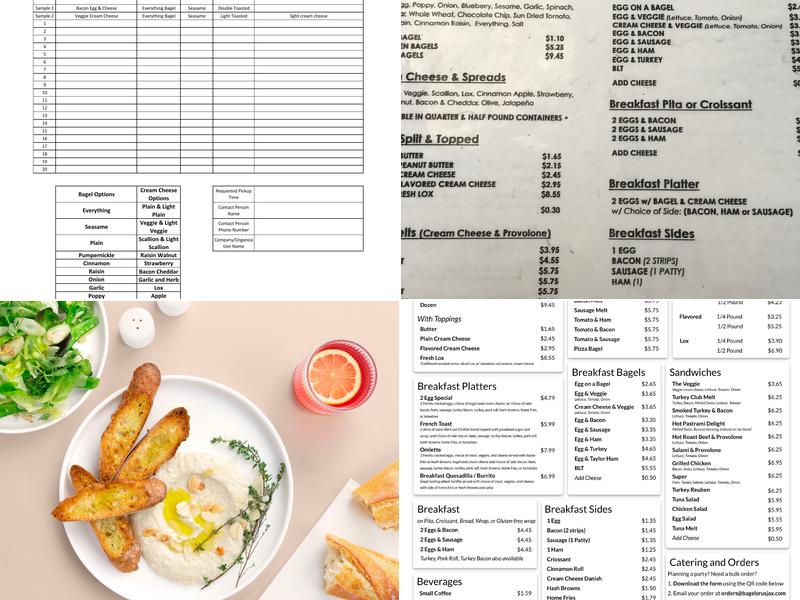 Bagels 'r US & Deli #3 Menu