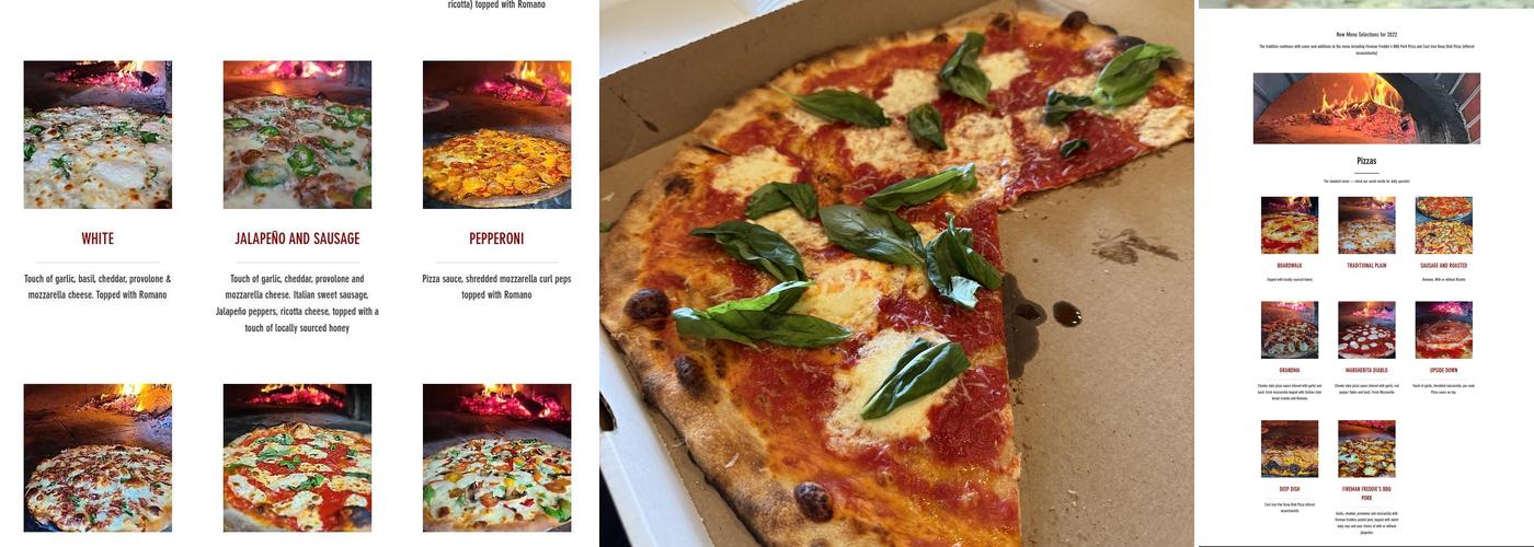 IL Fuoco Dentro Menu